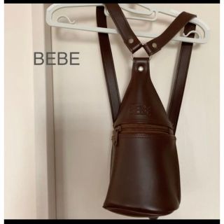 ベベ(BeBe)のBEBE  おしゃれブラウン子ども用リュック キッズ(リュックサック)