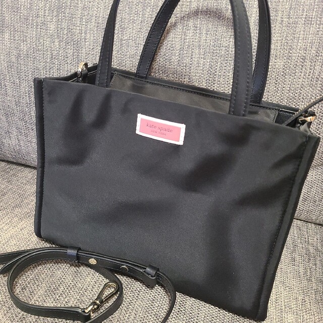 kate spade　2wayバッグ　ショルダーバッグ　ナイロン