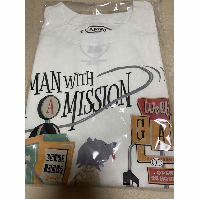 MAN WITH A MISSION  長袖Tシャツ エンタメ/ホビーのタレントグッズ(ミュージシャン)の商品写真