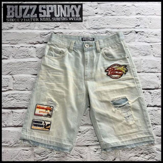 BUZZ SPUNKY(バズスパンキー)のBUZZ SPUNKY　バズスパンキー　デニム　ジーンズ　春夏　M メンズのパンツ(デニム/ジーンズ)の商品写真