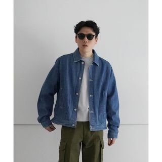 オーラリー(AURALEE)のAURALEE 22SS SELVEDGE LIGHT DENIM jacket(Gジャン/デニムジャケット)