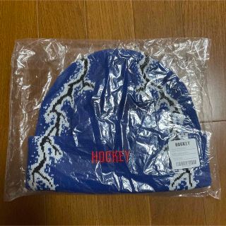 シュプリーム(Supreme)のHockey Lightning Beanie - Blue(ニット帽/ビーニー)