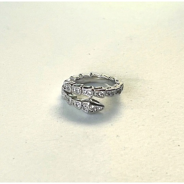 大特価❗️スネーク リング シルバー 蛇 最高品質 指輪 ネックレス ...
