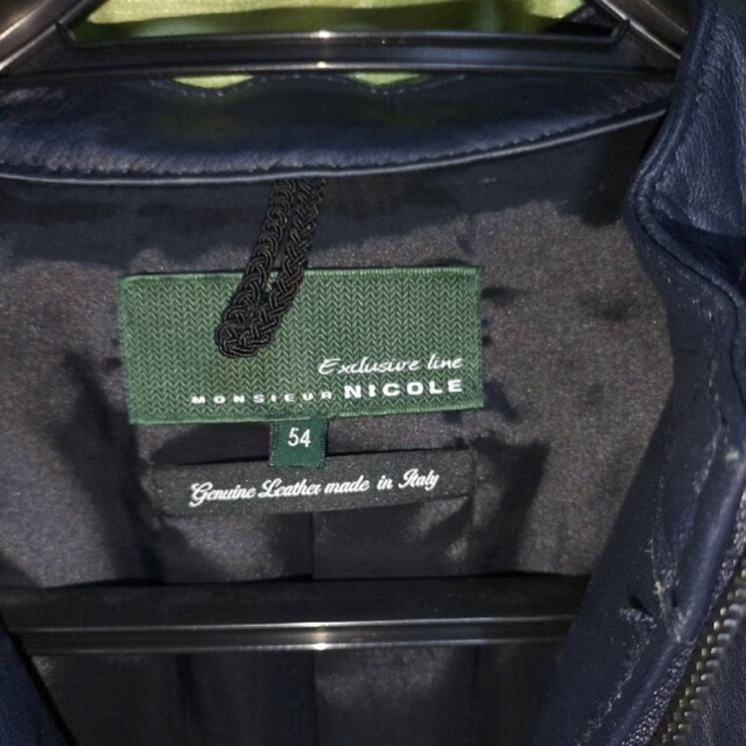 NICOLE(ニコル)のジャケット　レザー メンズのジャケット/アウター(レザージャケット)の商品写真