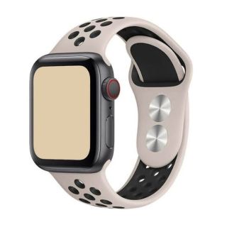 アップルウォッチ(Apple Watch)のAppleWatch バンド スポーツ ピンク(ラバーベルト)