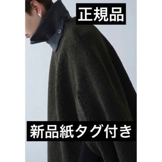 クラネ(CLANE)のクラネ正規品！新品紙タグ付き★リバーシブルボアミリタリーケープコートポンチョ(ポンチョ)