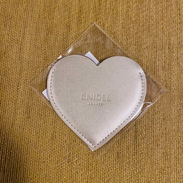 【新品未使用】SNIDEL BEAUTY ノベルティ オリジナルハートミラー