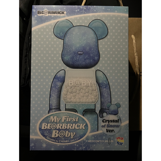 BE@RBRICK(ベアブリック)のMY FIRST BE@RBRICK CRYSTAL 400% & 100% エンタメ/ホビーのフィギュア(その他)の商品写真