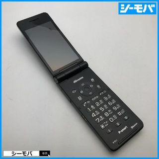 パナソニック(Panasonic)の829 SIMフリー docomo P-01J ブラック◆中古◆(携帯電話本体)