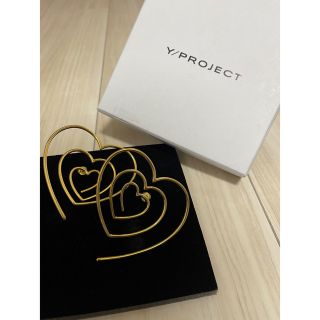 Y/PROJECT ハート ピアス ワイプロジェクト(ピアス)