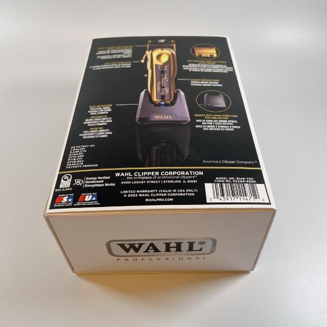 【新品未使用】 WAHL GOLD MAGIC CLIP コードレス バリカン スマホ/家電/カメラの美容/健康(メンズシェーバー)の商品写真