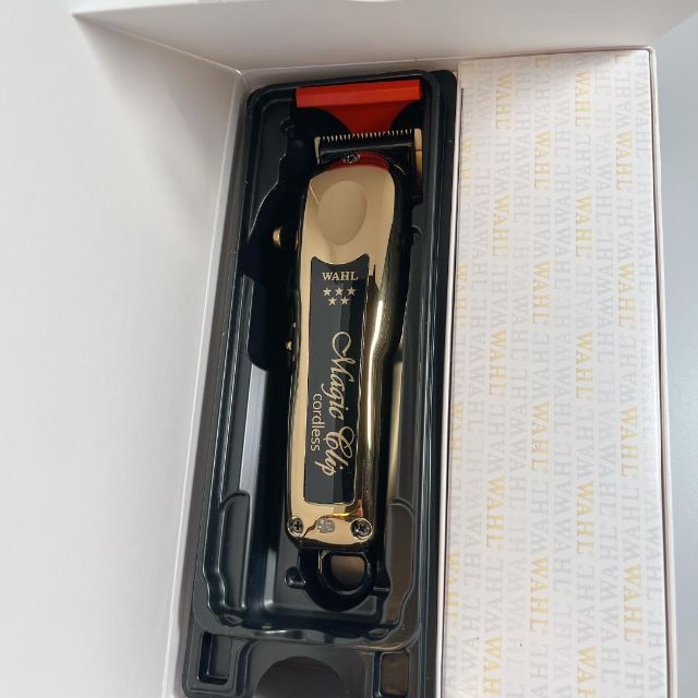 【新品未使用】 WAHL GOLD MAGIC CLIP コードレス バリカン スマホ/家電/カメラの美容/健康(メンズシェーバー)の商品写真