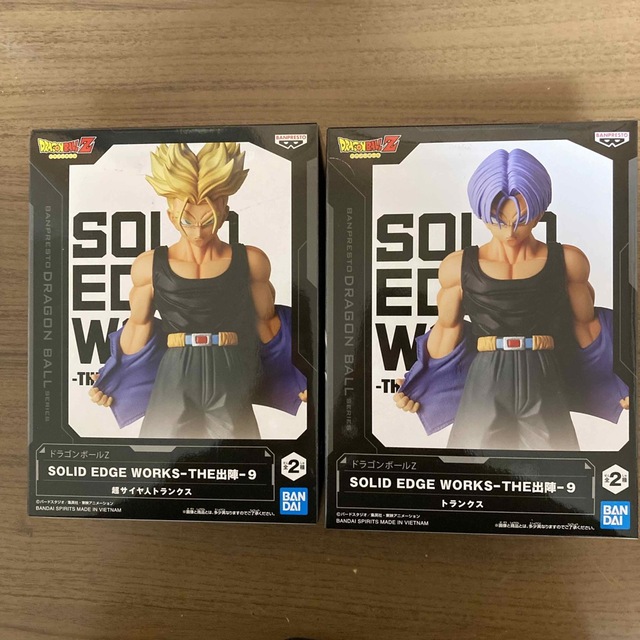 ドラゴンボール(ドラゴンボール)のsolid edge works the出陣9 トランクス 全2種セット エンタメ/ホビーのフィギュア(アニメ/ゲーム)の商品写真