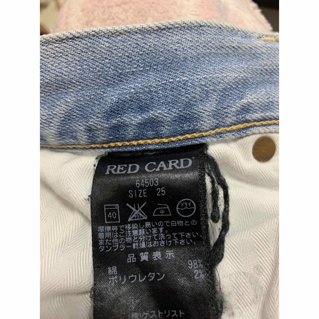 RED CARD(レッドカード)のRed Card デニム レディースのパンツ(デニム/ジーンズ)の商品写真