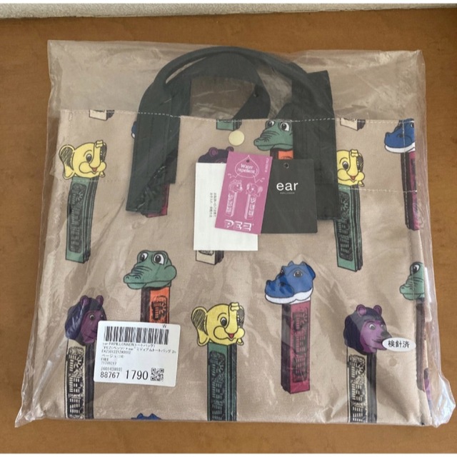 ear PAPILLONNER(イアパピヨネ)のトートバッグ ミディアムPEZ×ear” 2nd SEASON/ ZOO レディースのバッグ(トートバッグ)の商品写真