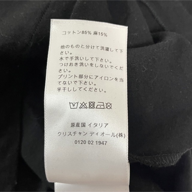 Christian Dior(クリスチャンディオール)のディオール　J'ADIOR 8　Tシャツ サイズ XS ブラック レディースのトップス(Tシャツ(半袖/袖なし))の商品写真