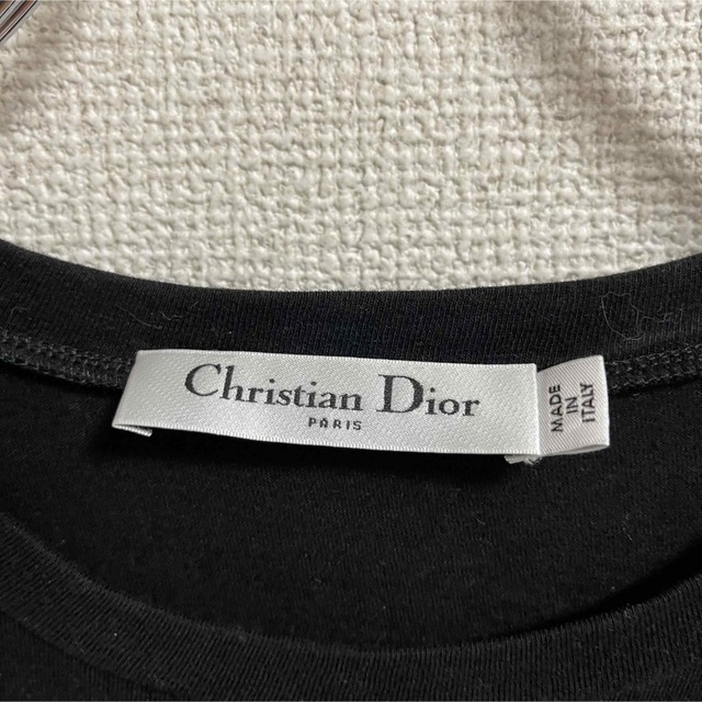 Christian Dior(クリスチャンディオール)のディオール　J'ADIOR 8　Tシャツ サイズ XS ブラック レディースのトップス(Tシャツ(半袖/袖なし))の商品写真