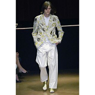 コムデギャルソンオムプリュス(COMME des GARCONS HOMME PLUS)の値下げ可　コムデギャルソン オムプリュス アーカイブ 2007SS 白パン(ワークパンツ/カーゴパンツ)