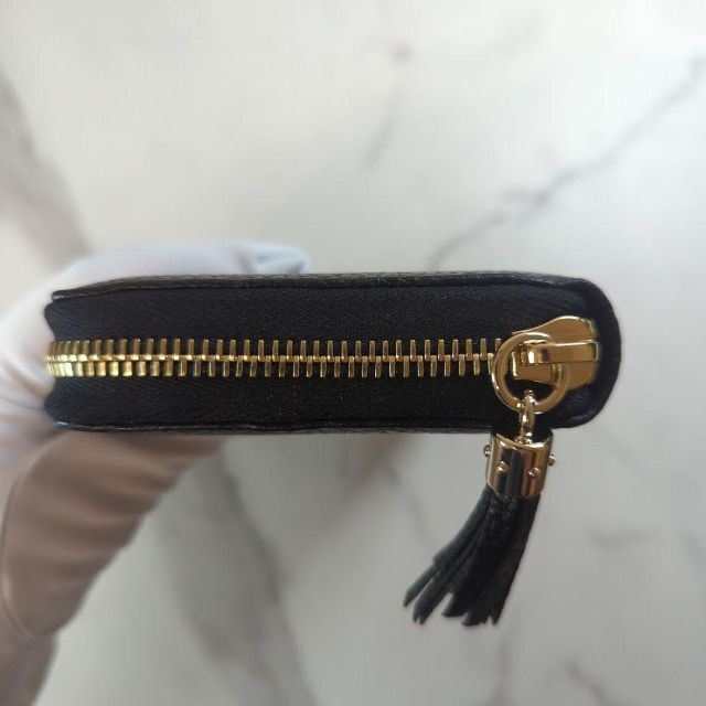 新品】GUCCI ソーホー ラウンドジップ 長財布 ボックス・ショッパー付