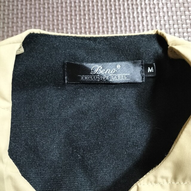 Beno インナーダウン　ベスト　M メンズのジャケット/アウター(ダウンベスト)の商品写真