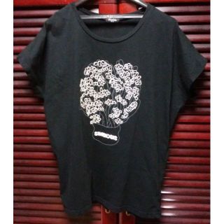 マーブル(marble)の【匿名配送】marble SUD SIMBIOSIS Tシャツ 黒(Tシャツ(半袖/袖なし))