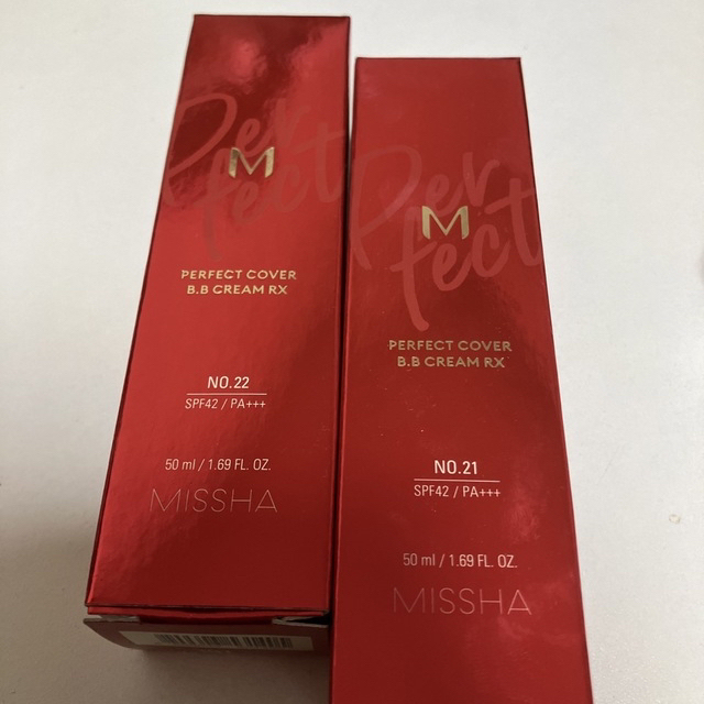 MISSHA(ミシャ)のMISSHA BBクリーム　no.22 no.21 コスメ/美容のベースメイク/化粧品(BBクリーム)の商品写真