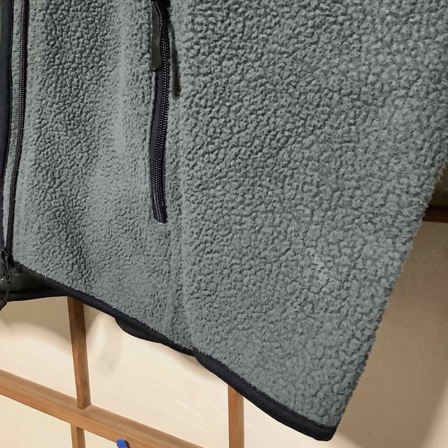 SIERRA DESIGNS(シェラデザイン)のシエラデザイン薄手ブルーグレーフード付きフリース レディースのジャケット/アウター(その他)の商品写真