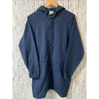 【美品・古着】モッズコート　ネイビー　バッグ　コート　冬服(モッズコート)