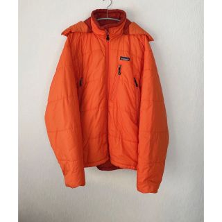 パタゴニア(patagonia)のpatagonia パタゴニア　オレンジ パフジャケット ダウン(ダウンジャケット)