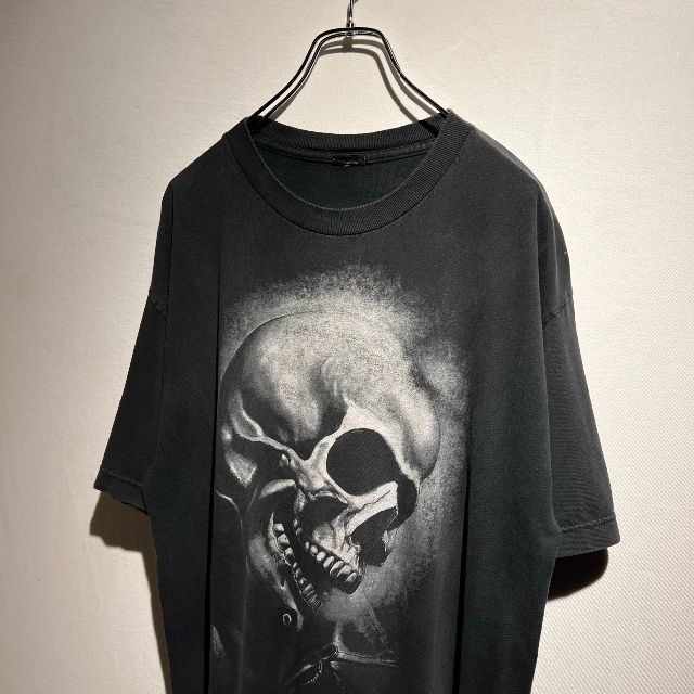 Harley Davidson(ハーレーダビッドソン)の【バイカー デザイン】Vintage Skull T-shirts メンズのトップス(Tシャツ/カットソー(半袖/袖なし))の商品写真