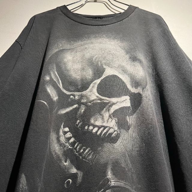 Harley Davidson(ハーレーダビッドソン)の【バイカー デザイン】Vintage Skull T-shirts メンズのトップス(Tシャツ/カットソー(半袖/袖なし))の商品写真