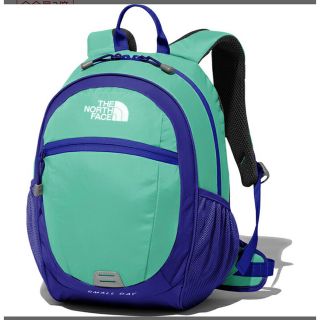 ザノースフェイス(THE NORTH FACE)のTHE NORTH FACE バックパックキッズ スモールデイ 青　リュック(その他)