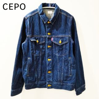 セポ(CEPO)の美品♡セポ長袖デニムジャケットcepoゆったりインディゴブルーGジャン アウター(Gジャン/デニムジャケット)