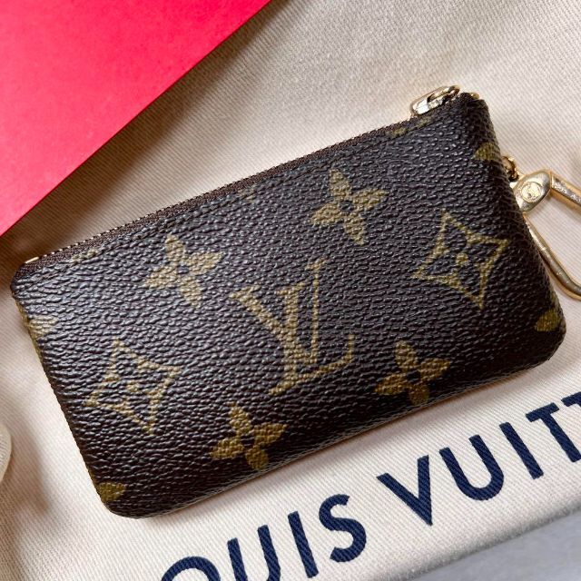 LOUIS VUITTON - 美品 ルイヴィトン ポシェットクレ モノグラム コイン