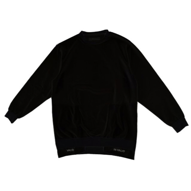 【美品】MUZE  IN-VALID SWEAT (BLACK) メンズのトップス(スウェット)の商品写真