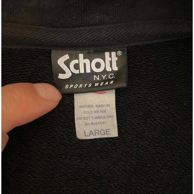 SCHOTT ショット ｼﾞｯﾌﾟﾗｲﾃｨﾝｸﾞﾎﾞｰﾀﾞｰ Lサイズ