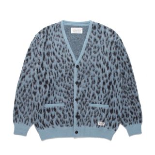 ワコマリア(WACKO MARIA)のL WACKO MARIA LEOPARD MOHAIR CARDIGAN(カーディガン)