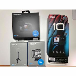 GoPro - GoPro hero 10 モジュラー ハウジング バッテリー3つ付きの