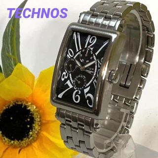 テクノス(TECHNOS)の223 TECHNOS メンズ 腕時計 クオーツ式 ディディト 電池交換済(腕時計(アナログ))