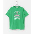 【GREEN】カレッジロゴベーシックTシャツ