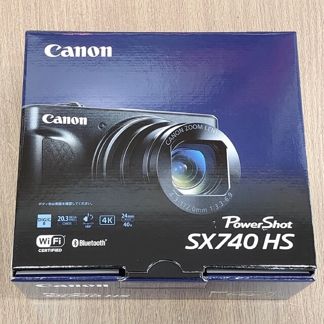 話題の人気 Canon - 新品 キャノン Canon PowerShot SX740 HS ブラック