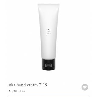 コスメキッチン(Cosme Kitchen)のuka hand cream 7:15 新品　ウカ　ハンドクリーム　ナナイチゴ(ハンドクリーム)