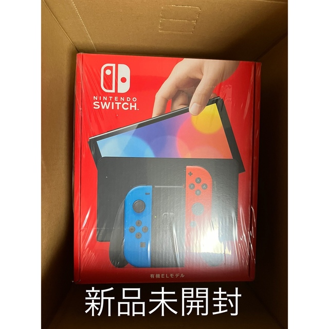 Nintendo Switch 有機EL Joy-Conネオンブルー レッド