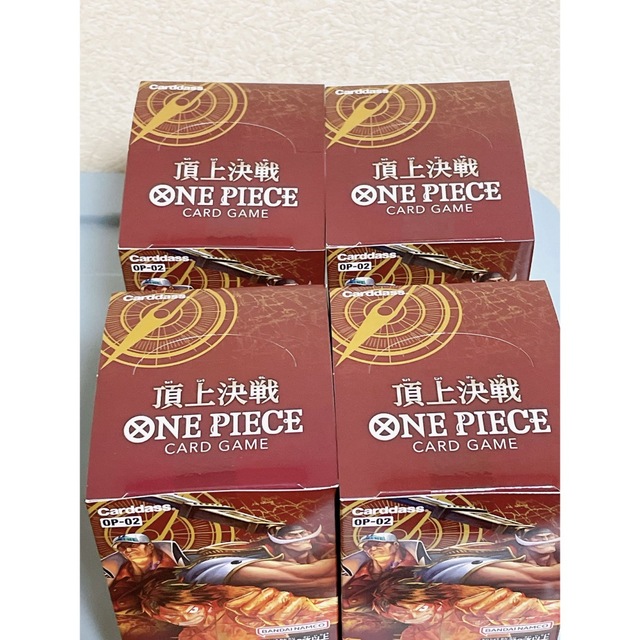 ONE PIECE(ワンピース)の【5箱セット】ONE PIECE ROMANCE DAWN 頂上決戦 エンタメ/ホビーのトレーディングカード(Box/デッキ/パック)の商品写真