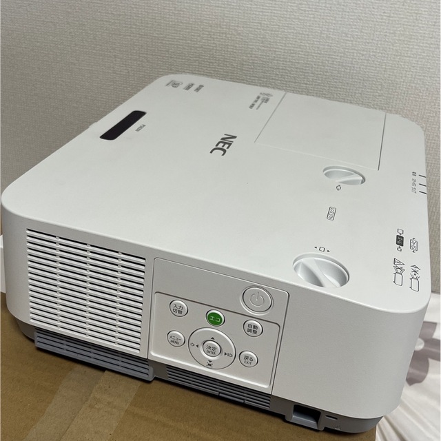 NEC 超美品☆新品ランプセット！NEC 業務用プロジェクター 【NP-P502WJD】の通販 by 沙悟浄's shop｜エヌイーシーならラクマ