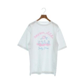 フォーティファイブアール(45R)の45R フォーティーファイブアール Tシャツ・カットソー F 白 【古着】【中古】(カットソー(半袖/袖なし))