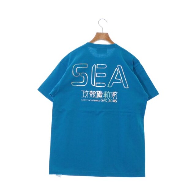 WIND AND SEA ウィンダンシー Tシャツ・カットソー L 青無しネック