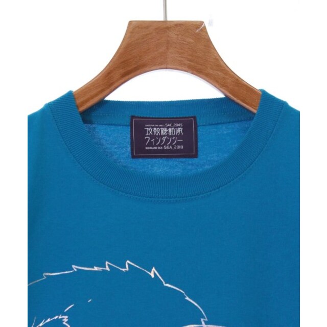 WIND AND SEA ウィンダンシー タイダイ加工 ロゴ ロング 長袖Ｔシャツ 青系 サイズL 正規品 / 30545