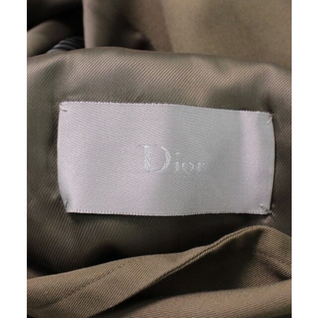 DIOR HOMME(ディオールオム)のDior Homme ディオールオム トレンチコート 44(S位) カーキ 【古着】【中古】 メンズのジャケット/アウター(トレンチコート)の商品写真