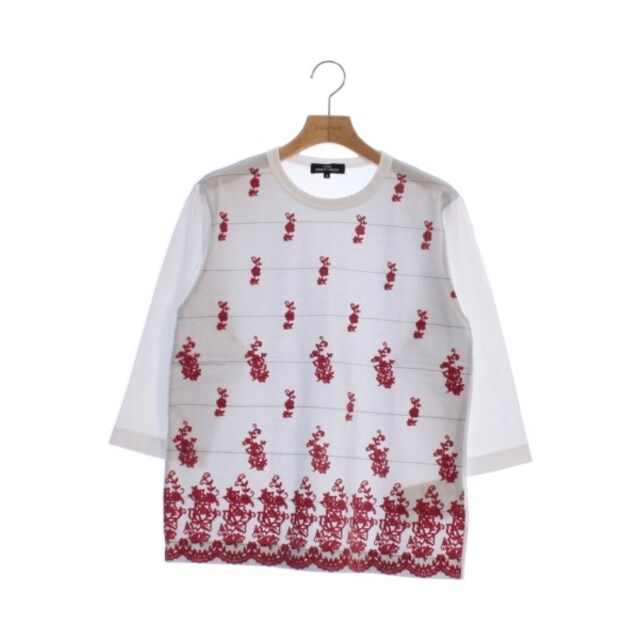 tricot COMME des GARCONS Tシャツ・カットソー S 白 【古着】【中古 ...